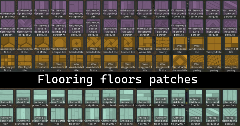 Flooring floors patches