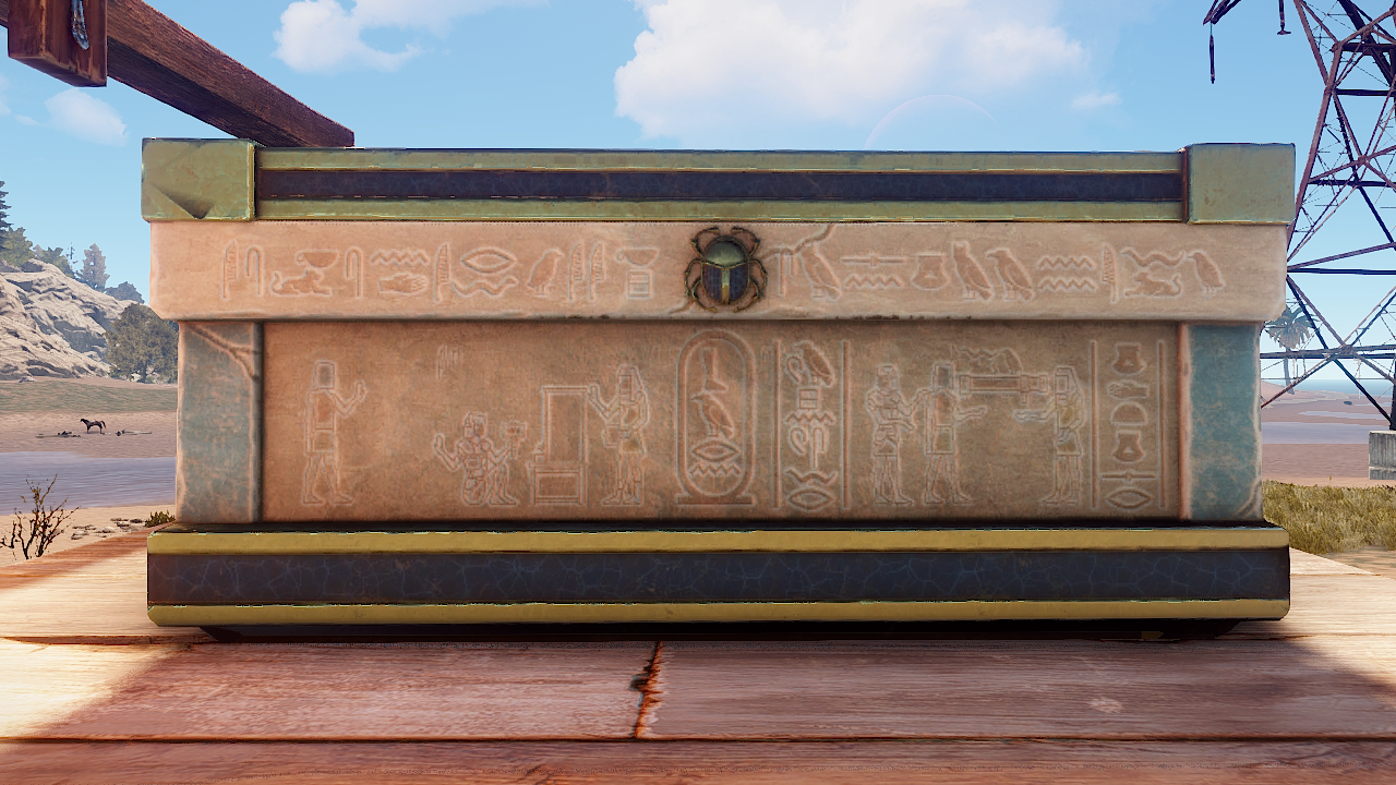 Hieroglyphic Large Box