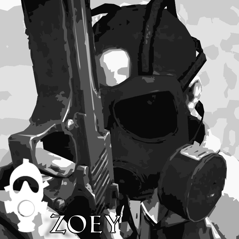 Masked / Gasmask Zoey - Voiceline Replacement preview