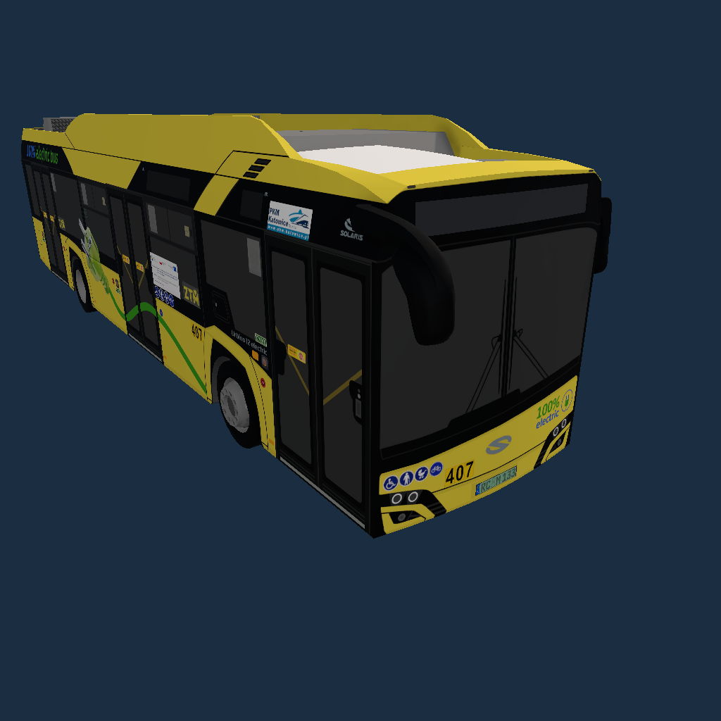PKM Katowice #407 - Solaris Urbino 12 IV Electric