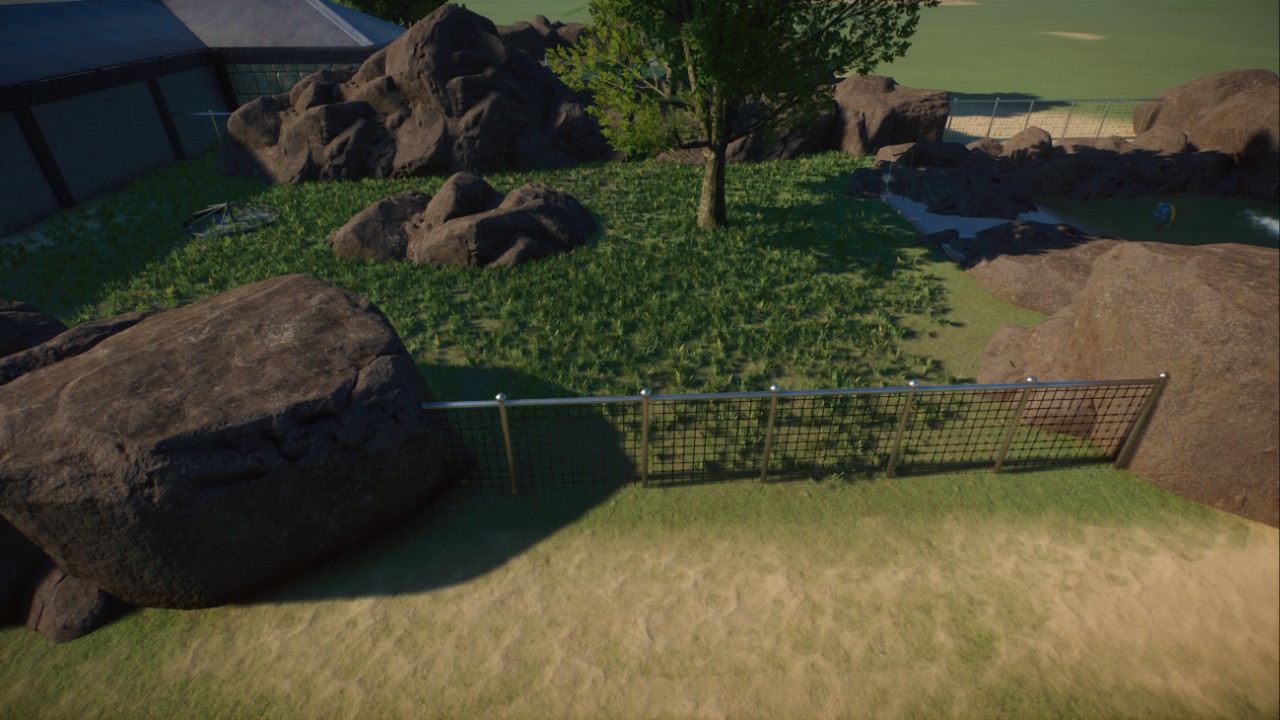 Realistic capybara habitat