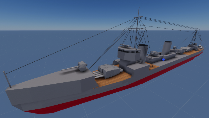 IJN Mutsuki-class destroyer "Mutsuki Kai Ni" IJN 睦月型駆逐艦「睦月改二」