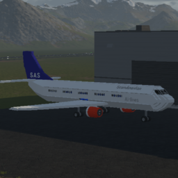 Softbody AIR LINER Boeing 737-300 Scandinavian Airlines