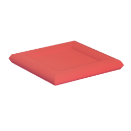 simple square plate