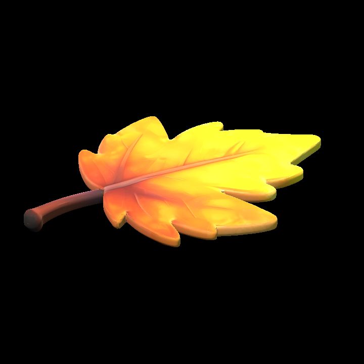 Giant maple leaf