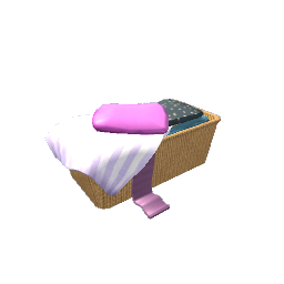 Messy Laundry Basket- V8