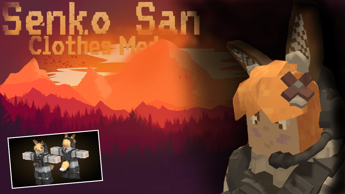 Senko San clothes mod | Military version – Unturned Mod