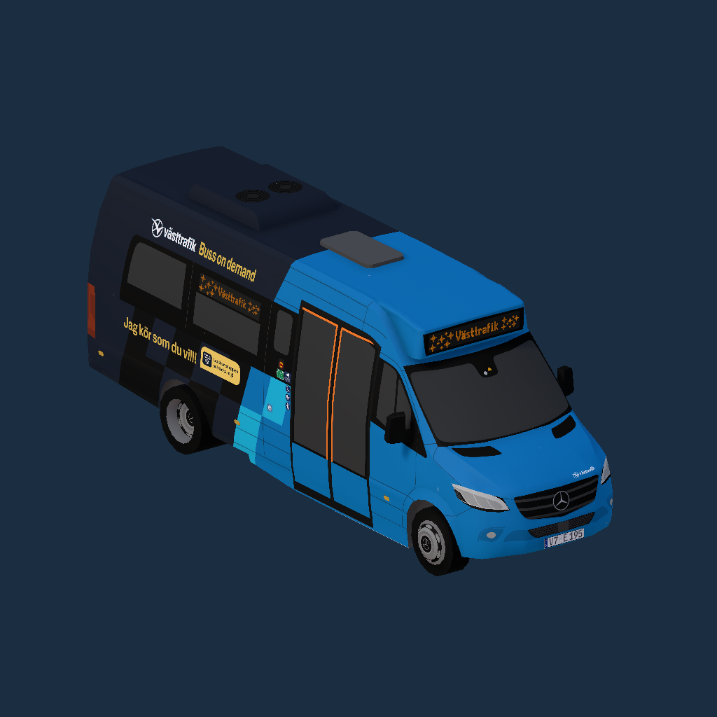 Västtrafik - MB Sprinter City 45 [On demand]