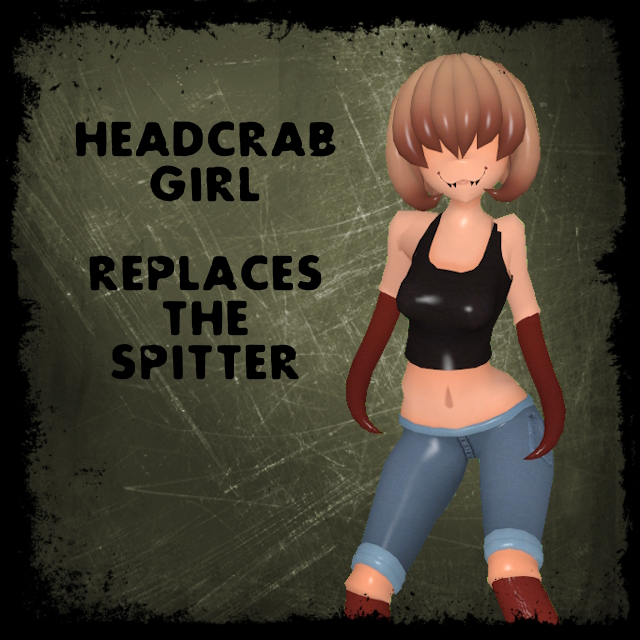 Headcrab Girl -  Spitter