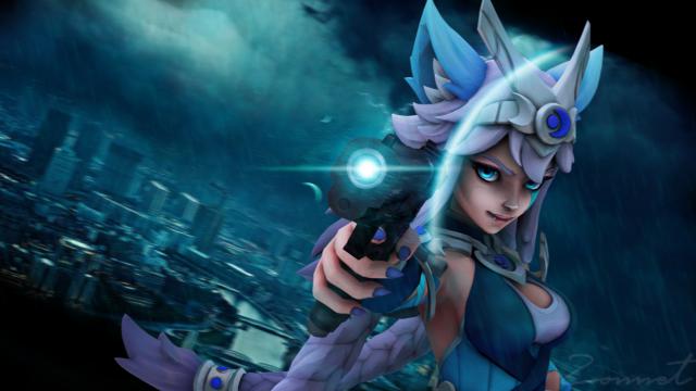 R-18 Lo (Paladins)  animated Glow Adrenaline