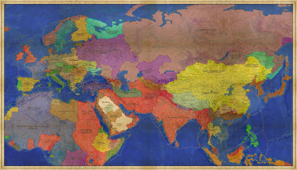 Map: 1918-19 - (EN)ModernEurasia4x Edit