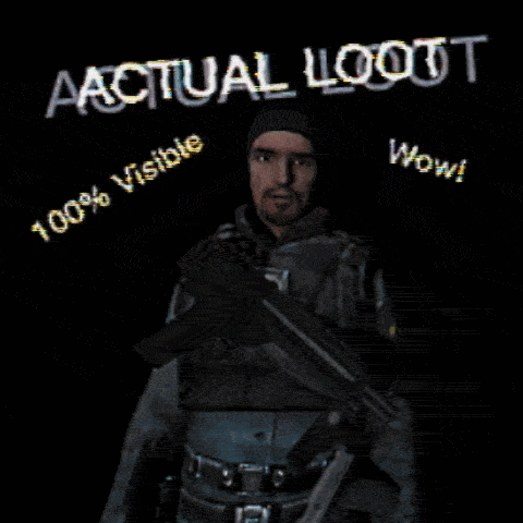Visible NPC Loot. Actual Loot