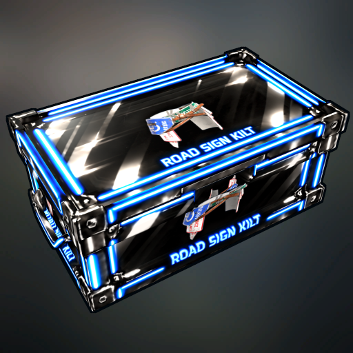road sign kilt box