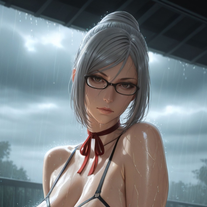 白木芽衣子 湿润的巨乳