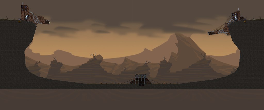 Deserted valley