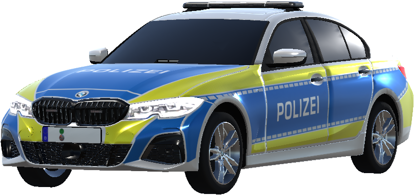 [BMW 325Li]Polizei