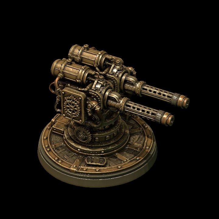 Steampunk Turret