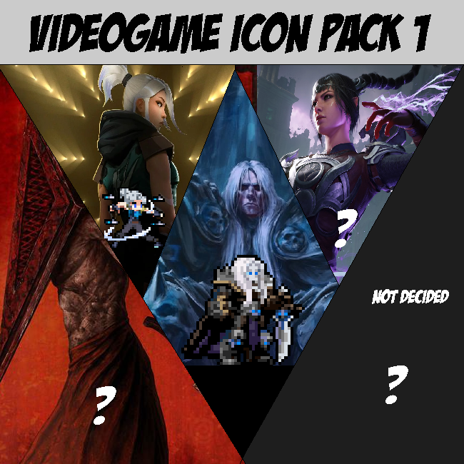 VideoGame Iconic Pack 1: Arthas, Jett