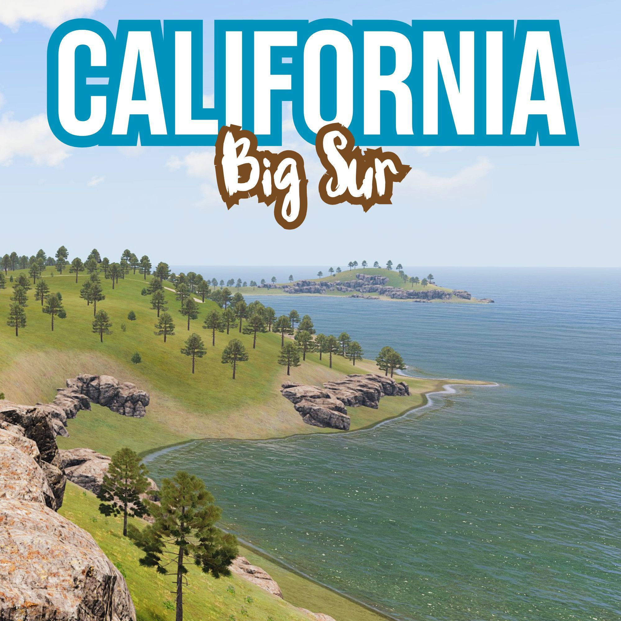 California Big Sur (Linear Map) [WIP]