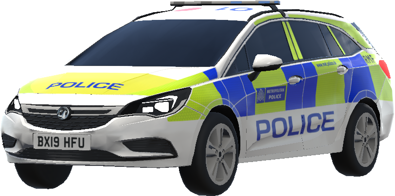 Metropolitan Police Service - Vauxhall Astra - ERPT IRV (2019)