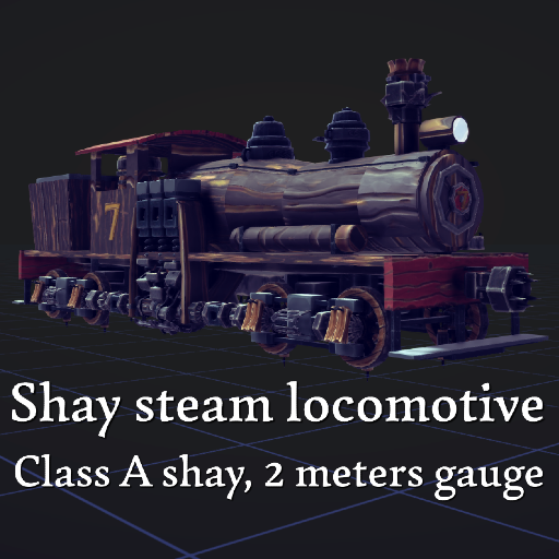 Shay Steam Locomotive