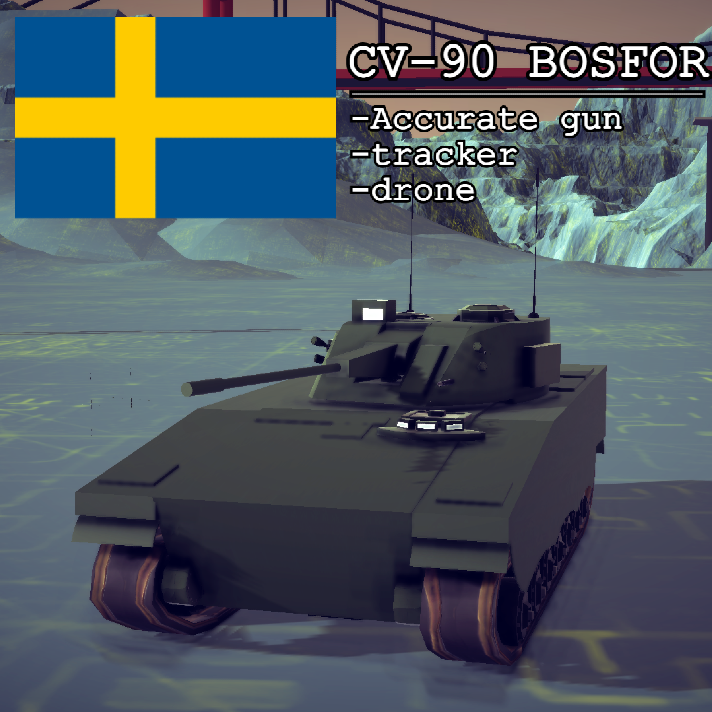 CV-90 bosfor preview