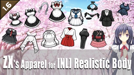 Steam Workshop::ZX's Apparel for [NL] Realistic Body