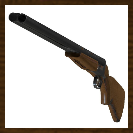 Double Barrel Shotgun - Crossbow Replacement