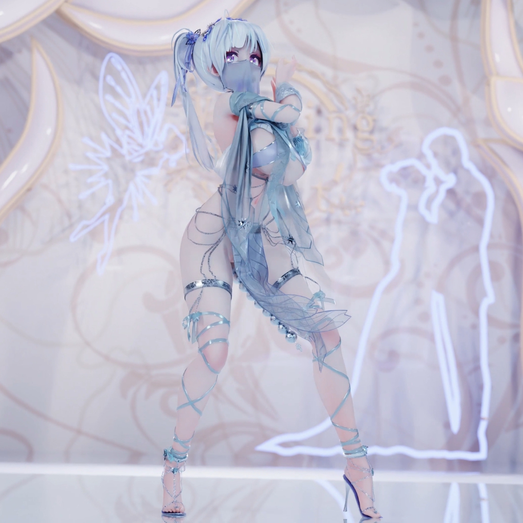 bl203布料【光辉 Illustrious】pink cat