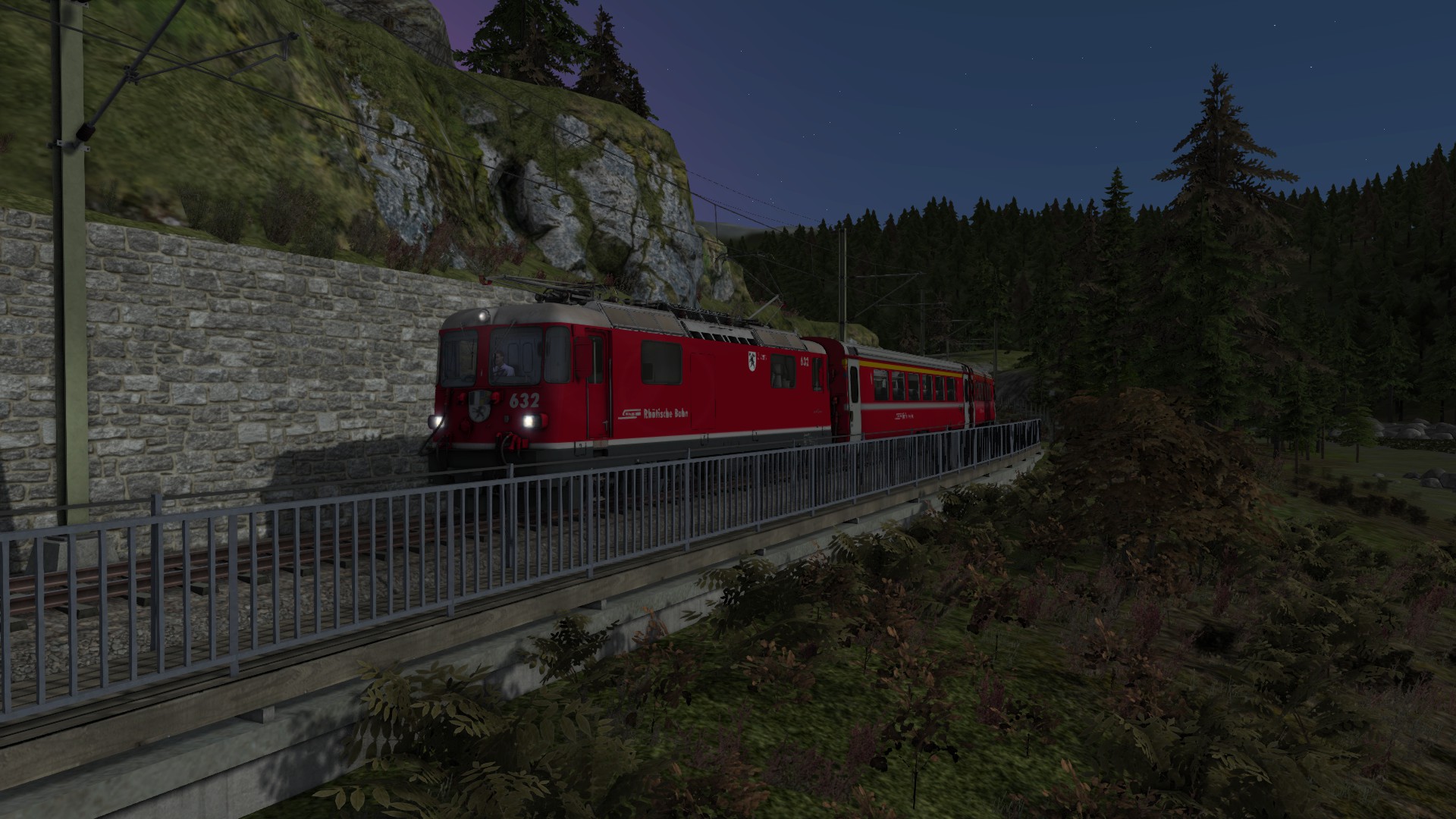 [HS]-Train 1715: 0610 Chur to Disentis