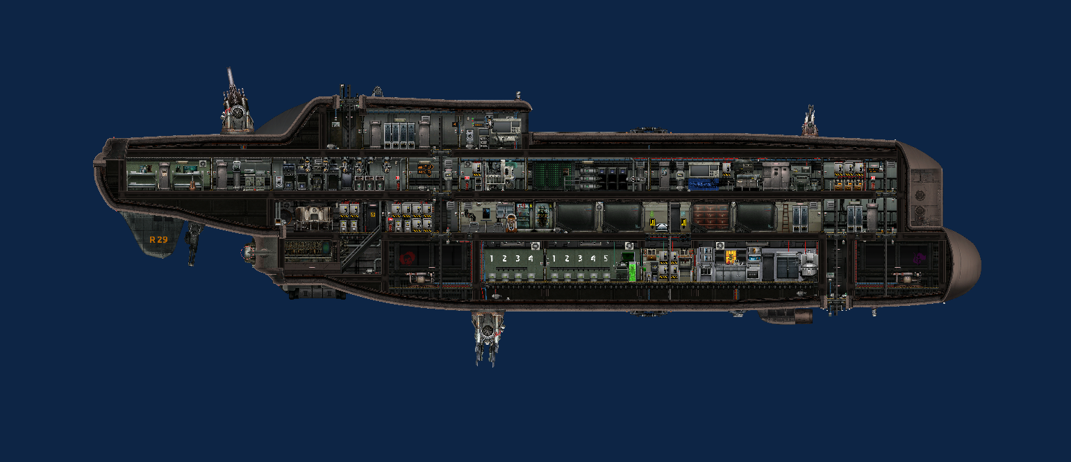 R-29 for Hungry Europans + Botanophobia – Barotrauma Mod