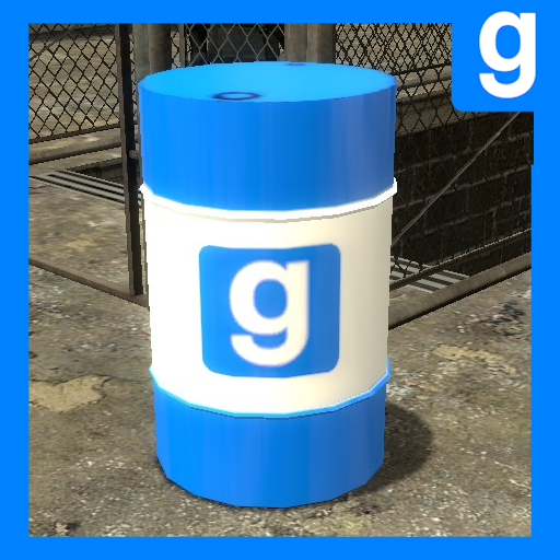Garry's Mod Themed Explosive Barrel