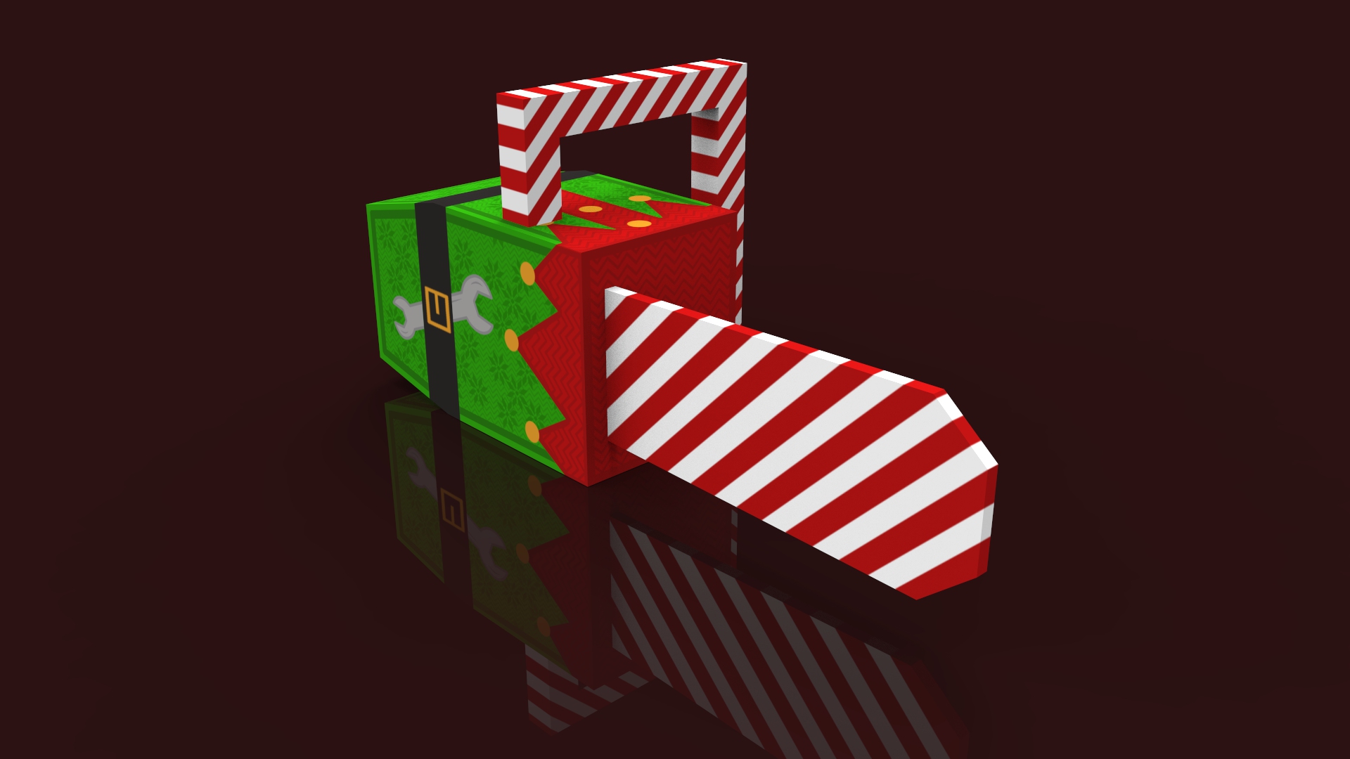 Santas little Chainsaw