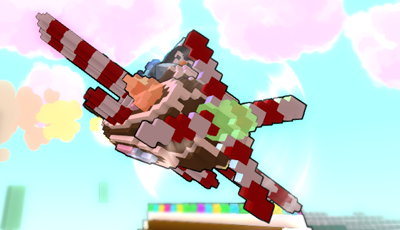 Snowfest Gingerbread Peace Plane