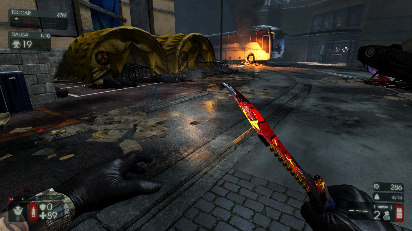 Commando Knife SuperMan Skin