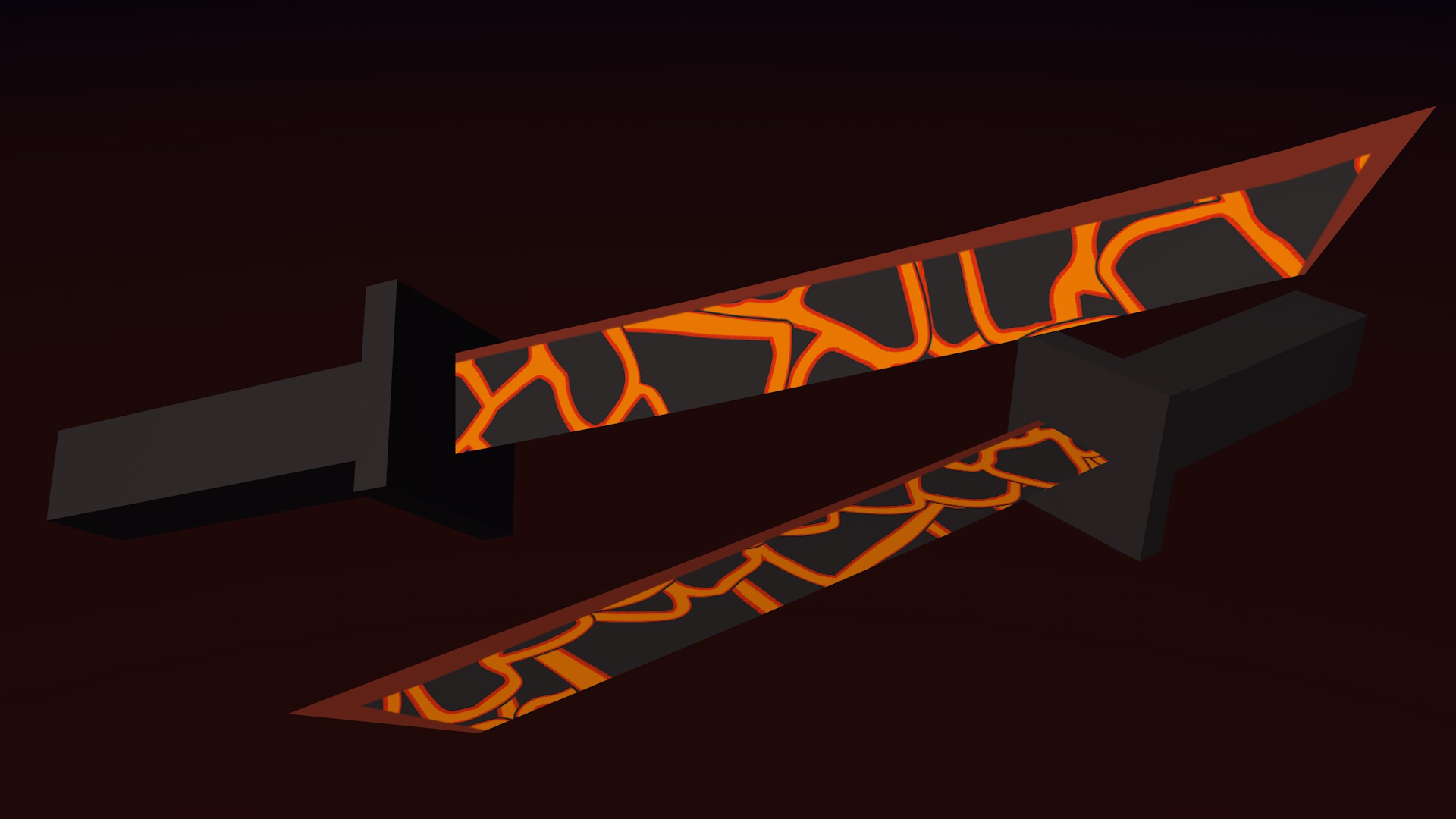 Lava flow | Katana (Animated)