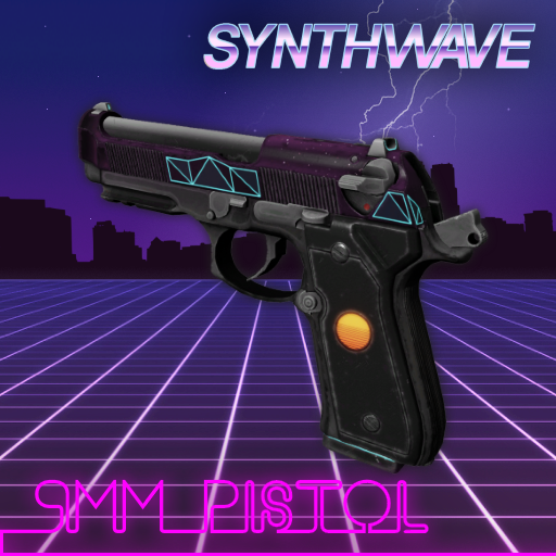 9MM Pistol | Synthwave