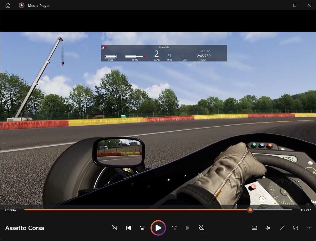 Racing With Glasses
