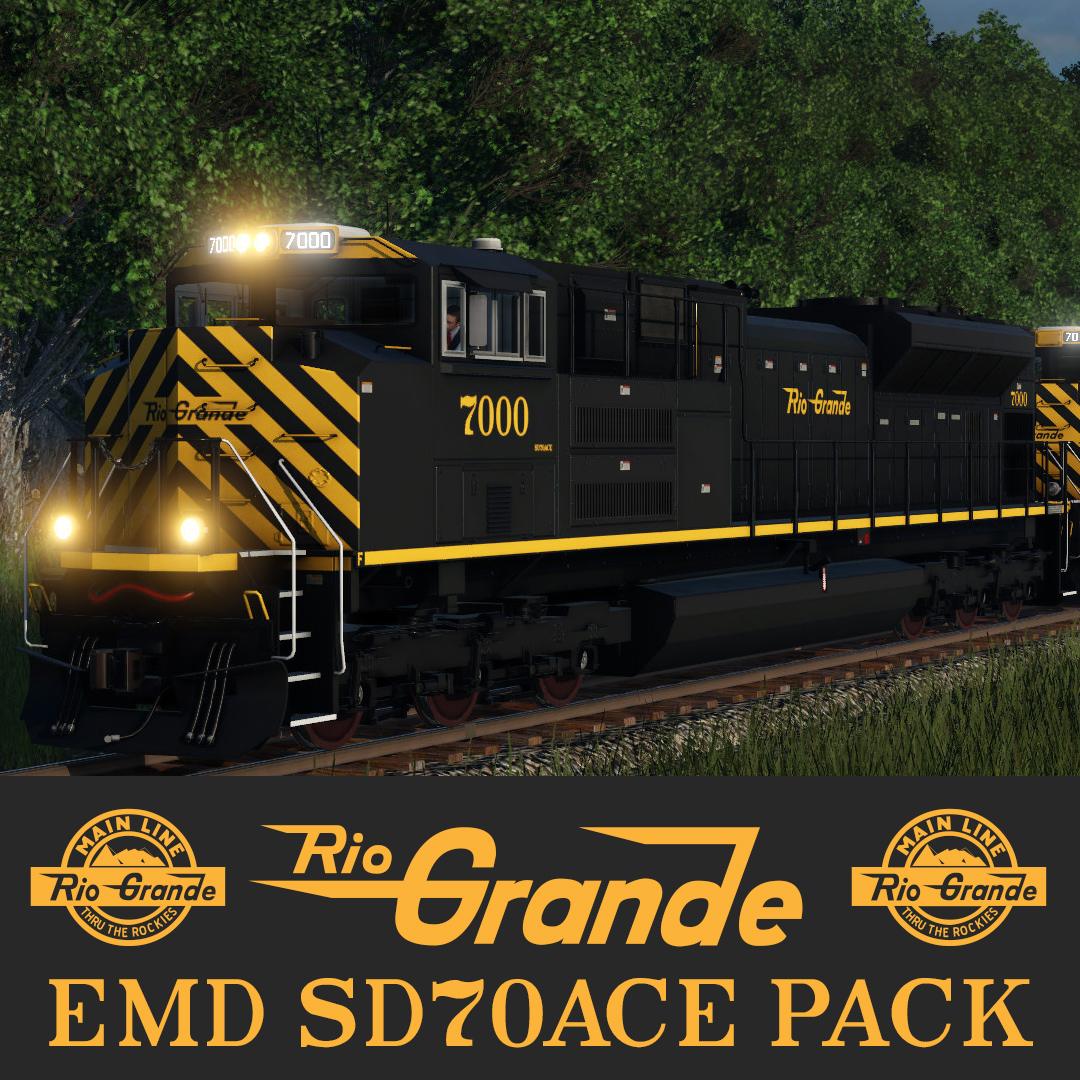 Denver & Rio Grande Western SD70ACe Pack preview