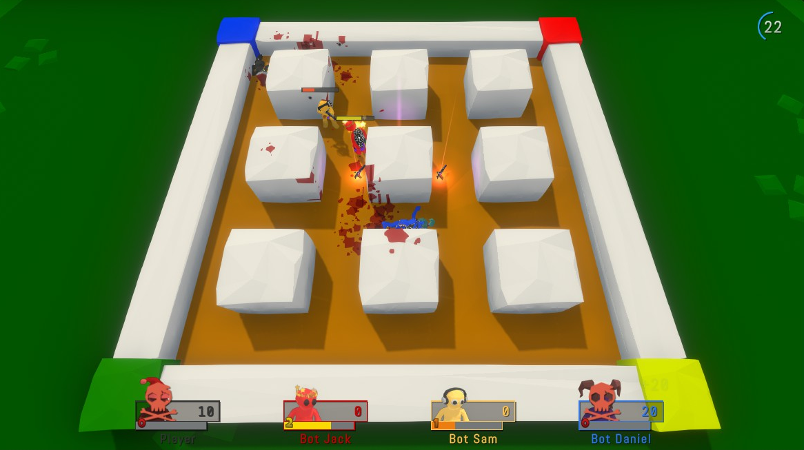 Paintball Battle...but with 12-gauge shotguns (Mario Party 10)