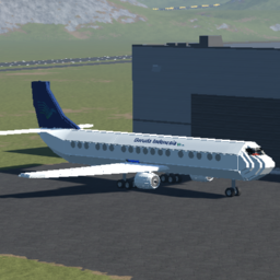 Softbody AIR LINER Airbus A300 Garuda Indonesia