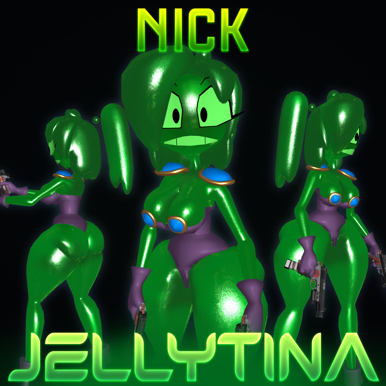 [COMM] OC: Jellytina - Nick

