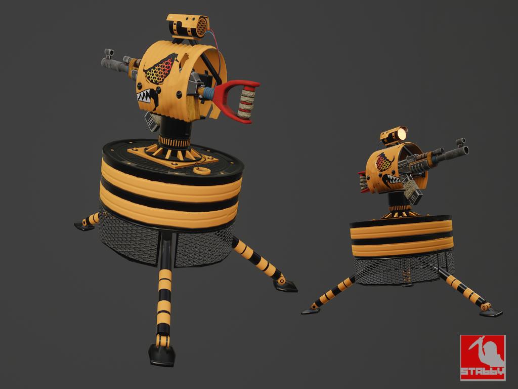 Murder Hornet Auto Turret thumbnail 4