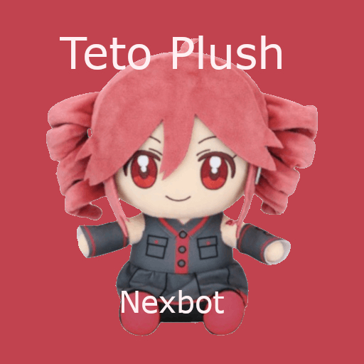 Kasane Teto Plush Nexbot preview
