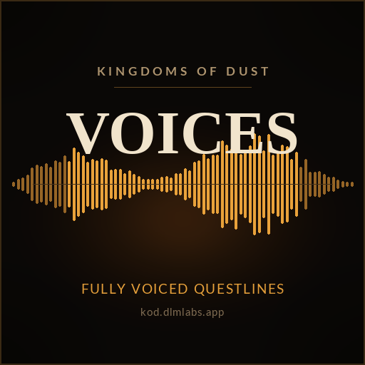 Kingdoms of Dust Voices preview