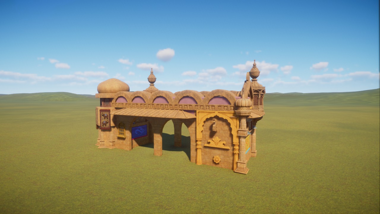 Indian style - store facade 商店外壳 preview