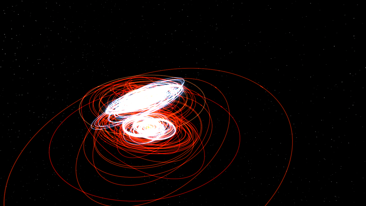all stars in milky way and andromeda in the collision in 4 billion years