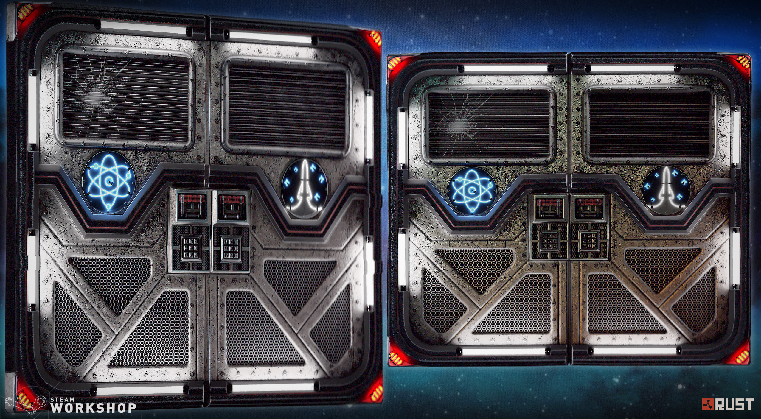 Space Base Sheet Metal Double Door thumbnail 2