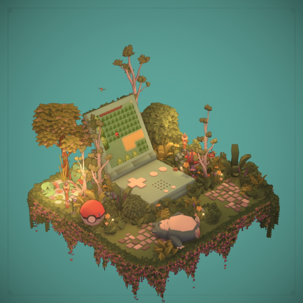 Gameboy Diorama