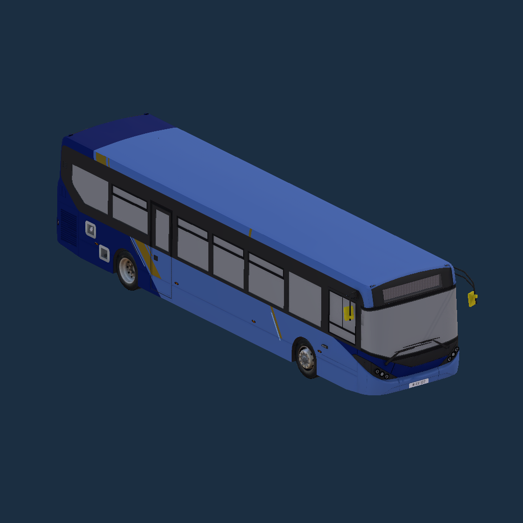 ADL Enviro200 MMC 11.5m First Cymru Clipper Unbranded